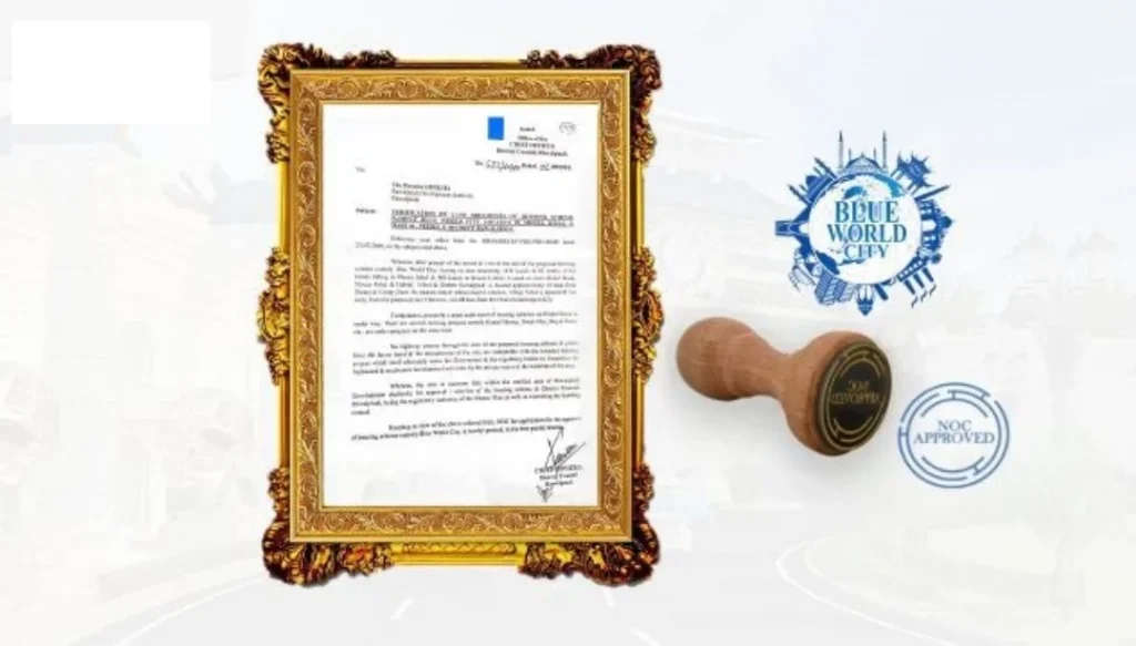 Blue World City NOC Status